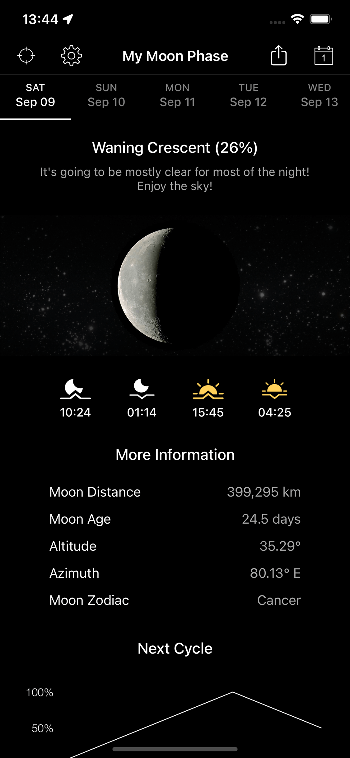 My Moon Phase | jRustonApps